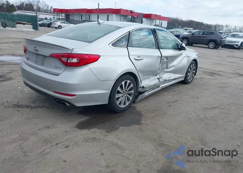 2016 Hyundai Sonata Sport z USA, uszkodzony, nr VIN 5NPE34AF1GH319525